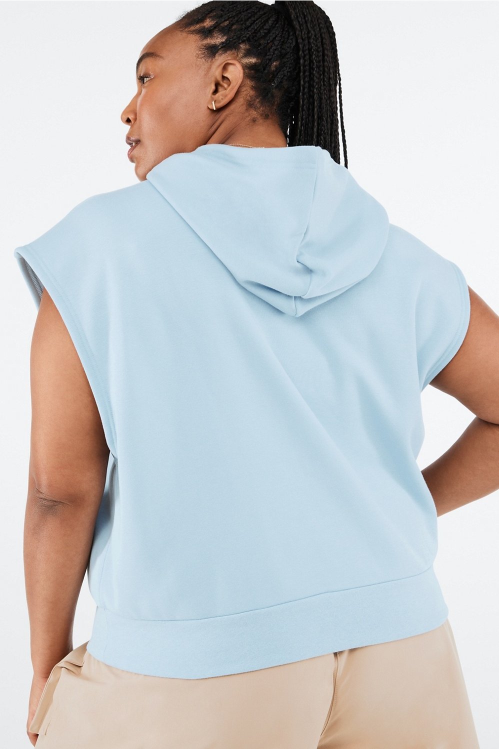 Angela Sleeveless Pullover Hoodie