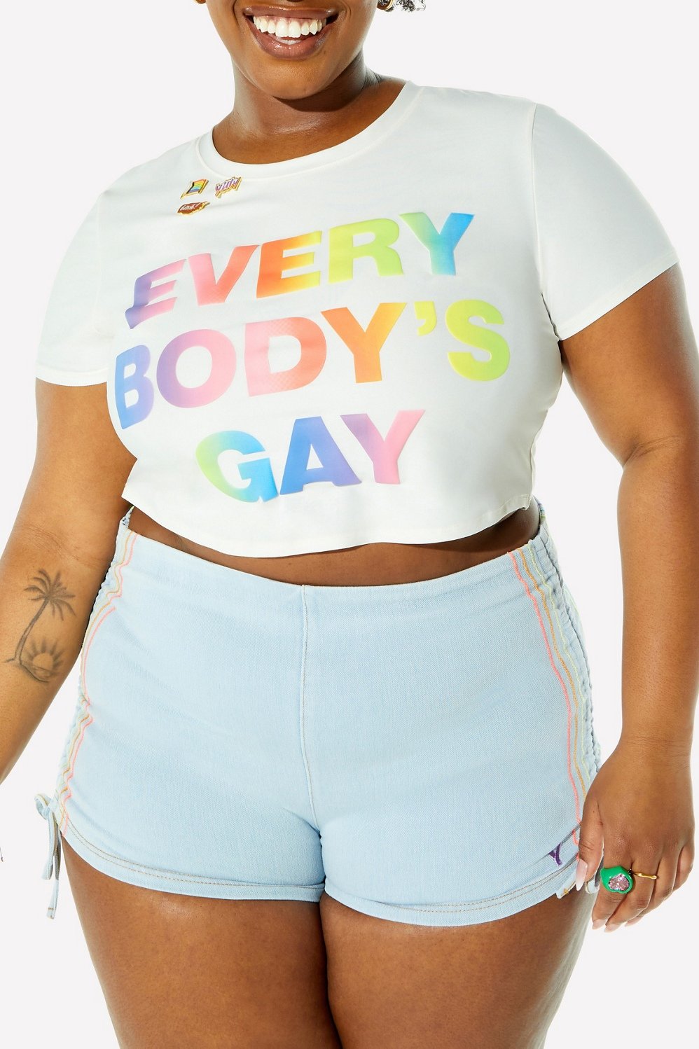 Pride Cropped Tee