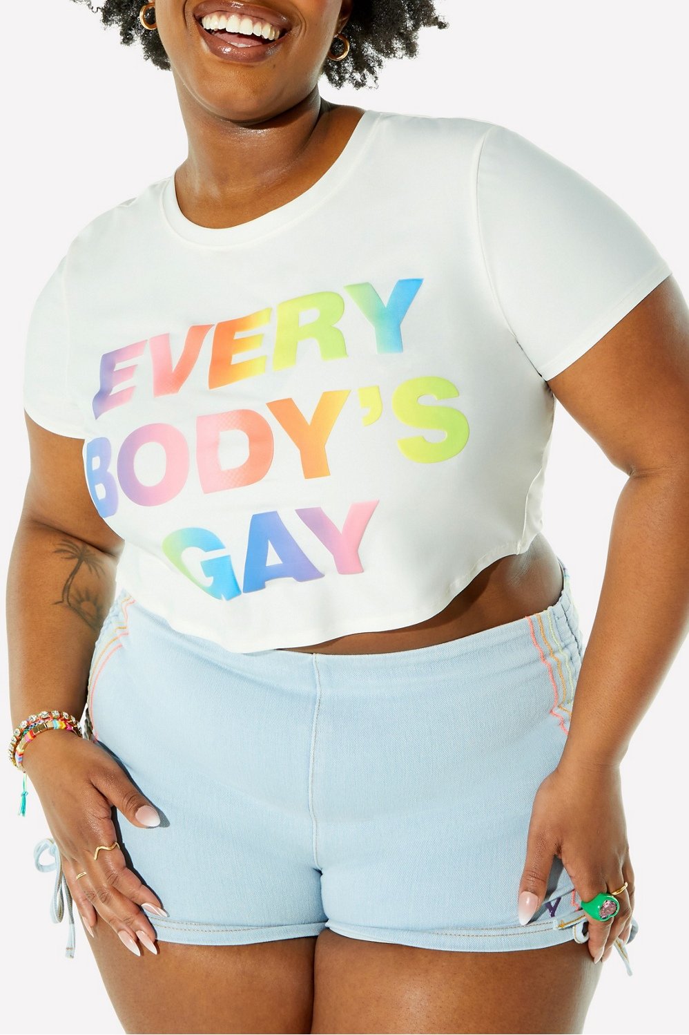 Pride Cropped Tee