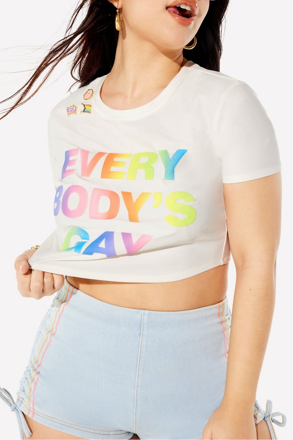 Pride Cropped Tee