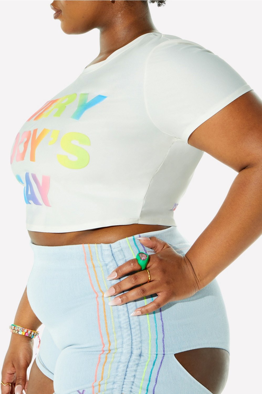 Pride Cropped Tee