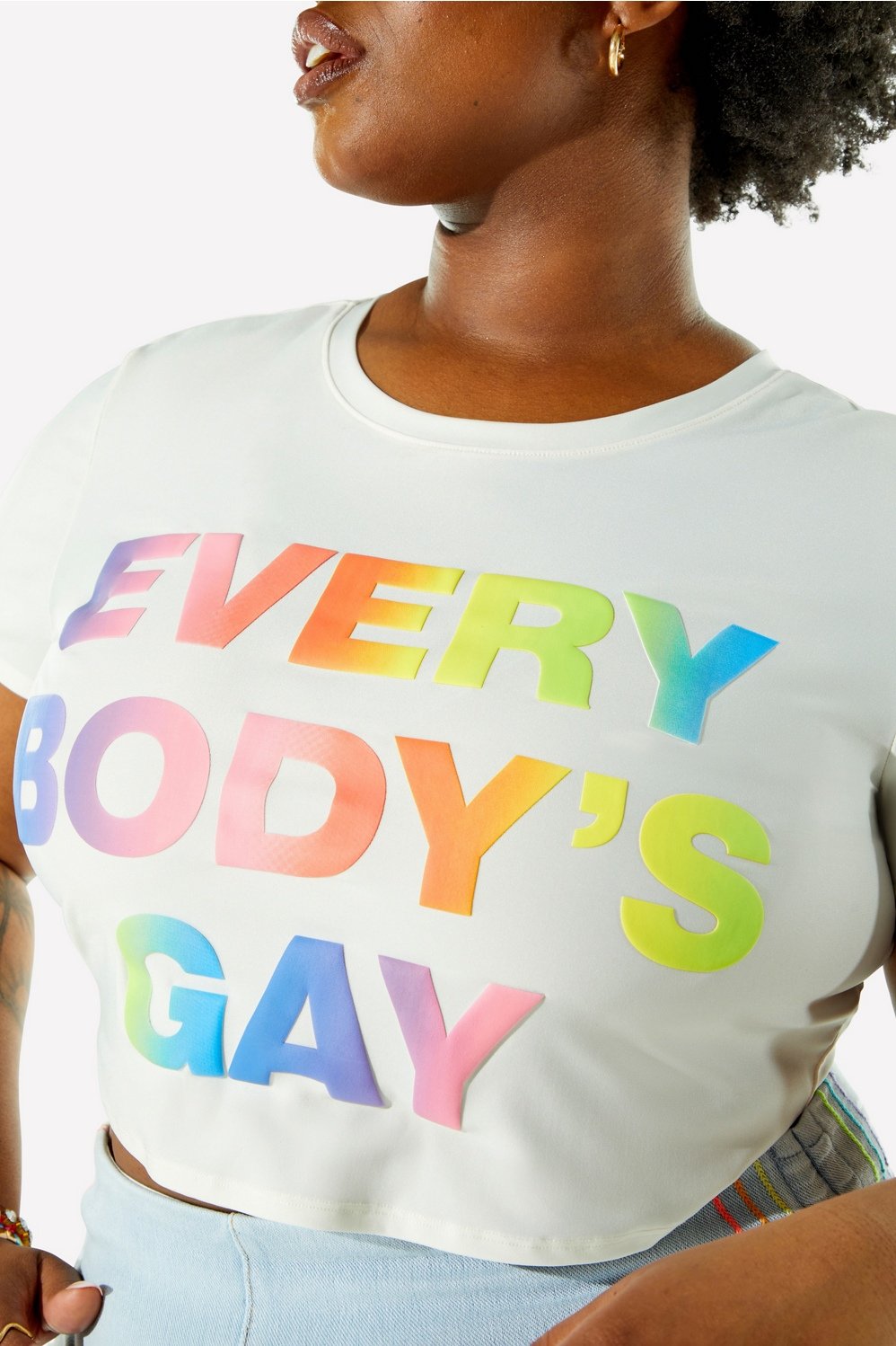 Pride Cropped Tee