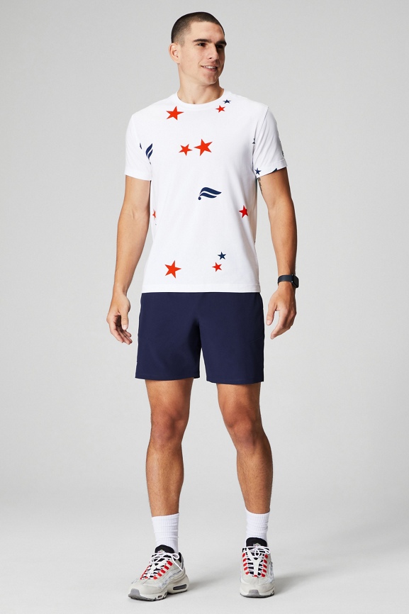 Ensemble short tee 2025 shirt homme sport