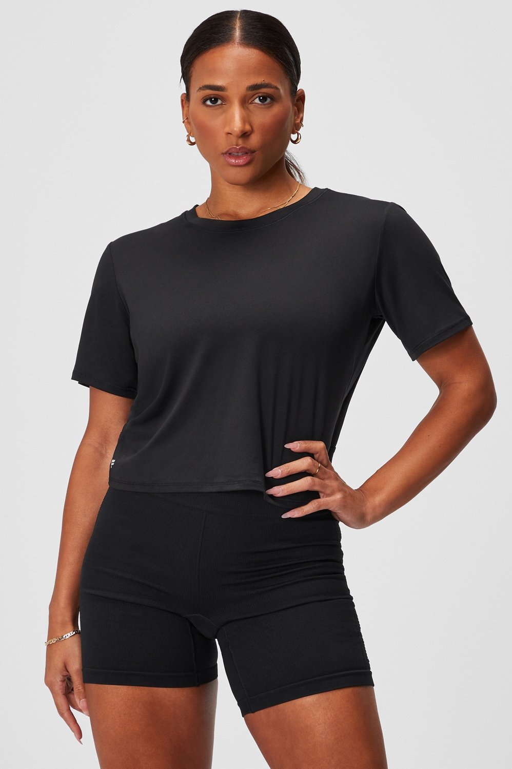 Dry-Flex Twist Back Short-Sleeve Tee