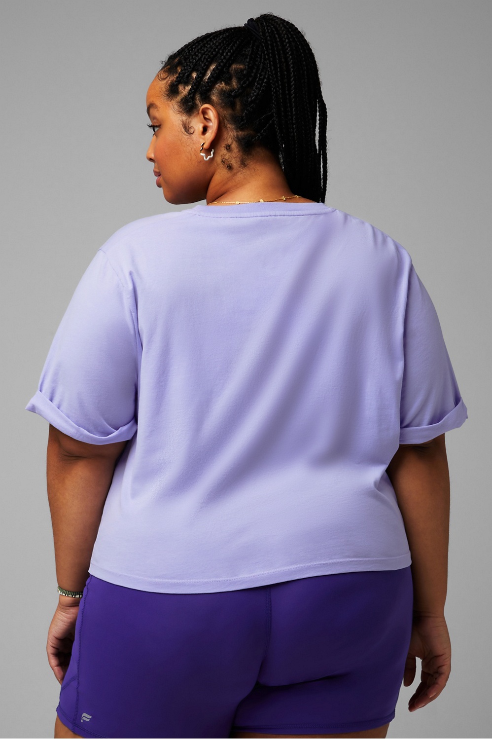 100% Cotton Front-Twist Tee - Fabletics