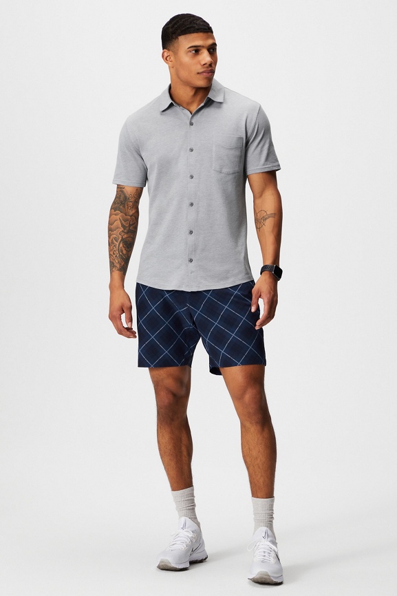The Dash Short Sleeve Button Up - Fabletics