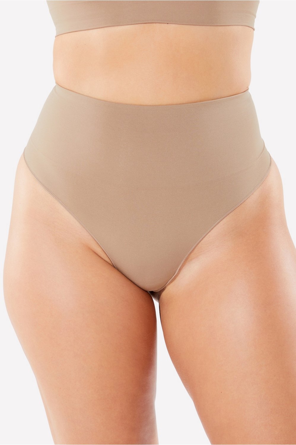 YITTY Nearly Naked Shaping High Waist Short, Moody Taupe, X-Small