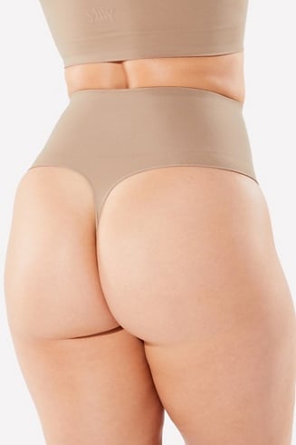 Nearly Naked Shaping High Waist Thong - Fabletics Canada