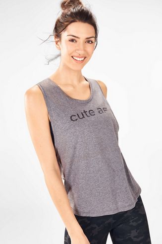 LGBタンクトップDOUBLE FORTE/TK/M 071F9 Janis Muscle Tank - Fabletics Canada