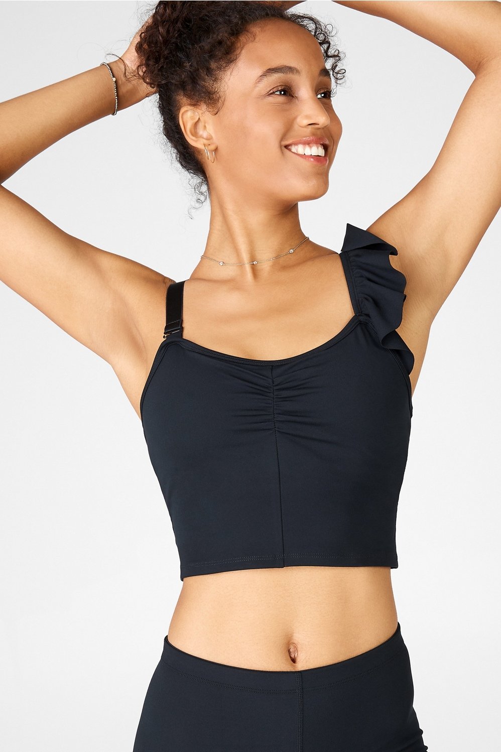 Mellie Ruffle Top - - Fabletics Canada