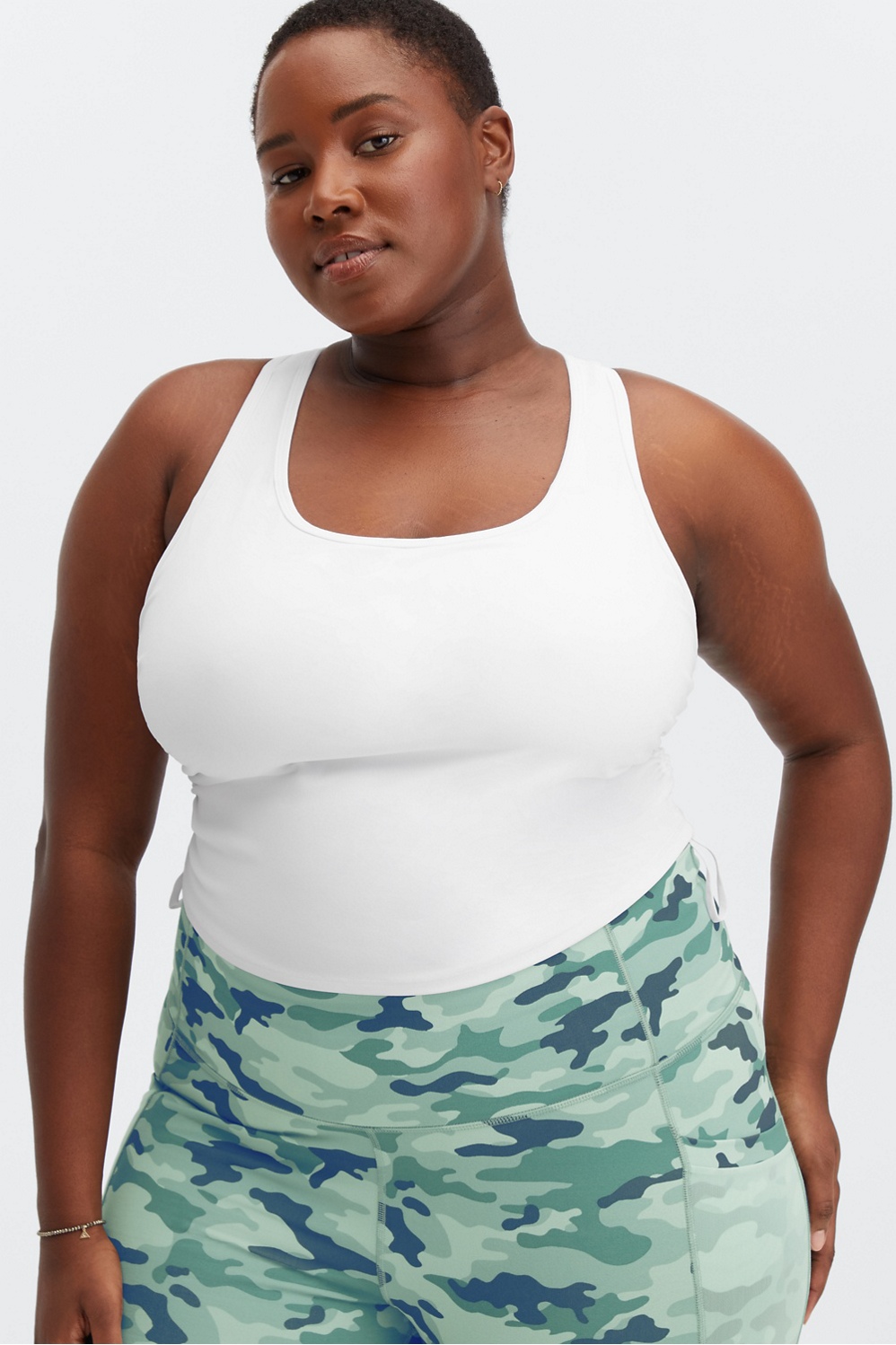 Fabletics Jacqueline Built-In Bra Tank Womens plus Size