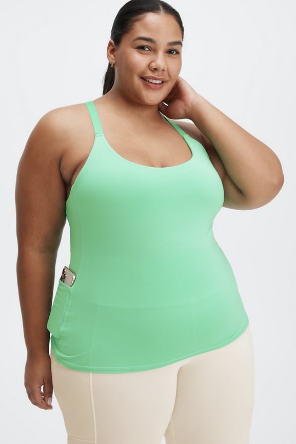 On-The-Go Built-In Bra Tank - Fabletics