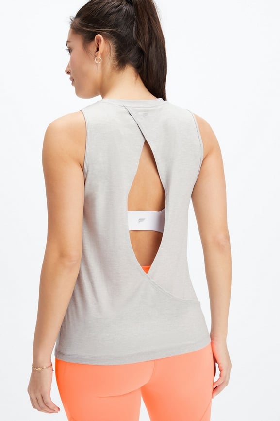 Nike studio sale open back tank