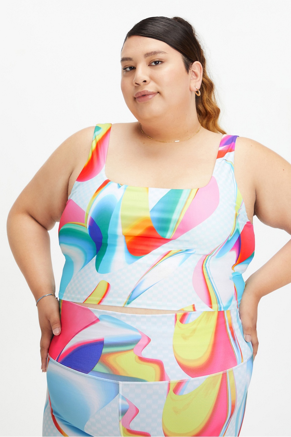 Fabletics Pride Built-In Bra Tank Womens plus Size