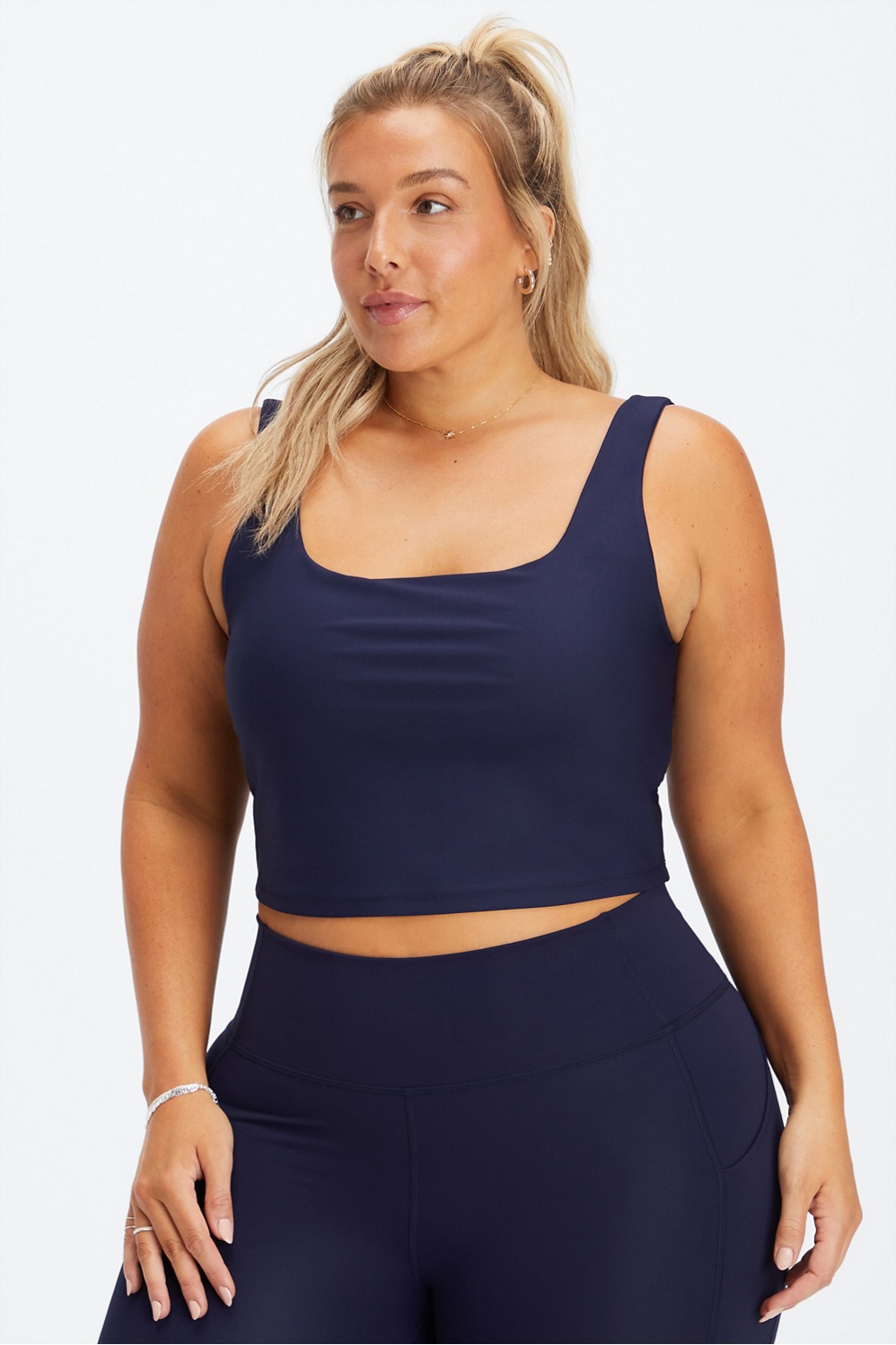Fabletics NWT Lydia Built-In Bra Tank Grizzly Brown Size 2X - $40