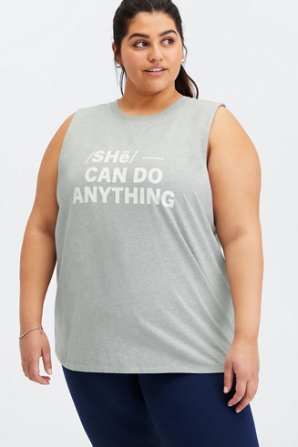 She Can Do Anything Tee - Fabletics