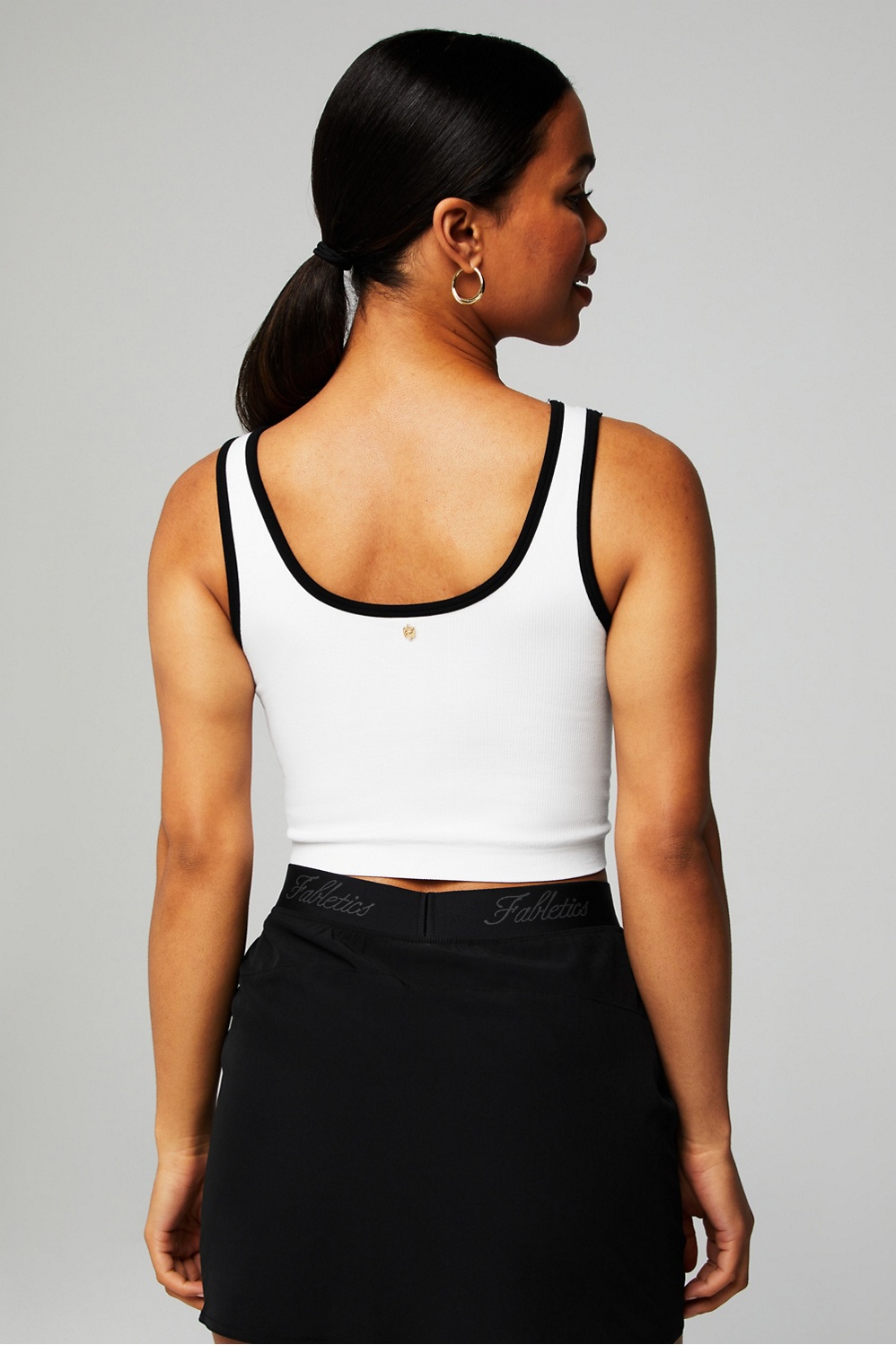 V-Neck Crop Tank - - Fabletics Canada