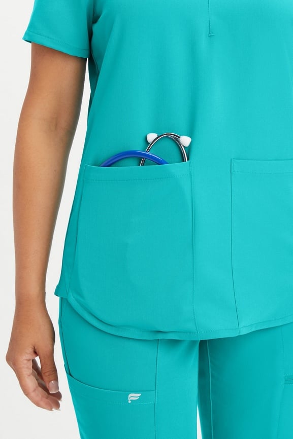 Electric Teal Scrubs - Fabletics