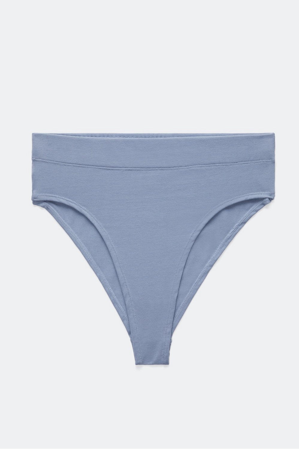 Lycra Cotton Plain Lux Venus Light Blue Underwear, Handwash at