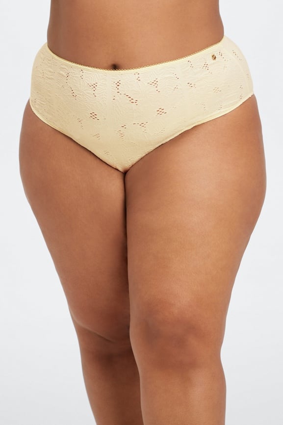 Seamless Lace Cheeky Brief