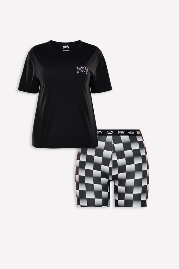 Checked & Chill 2-Piece Set